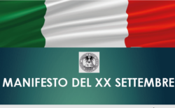 IL MANIFESTO DEL XX SETTEMBRE 2024